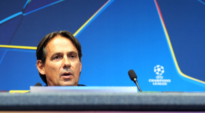 Inzaghi “Contro il ManCity servirà un’Inter gigantesca”