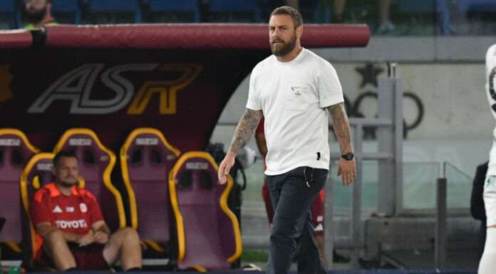 La Roma esonera il tecnico Daniele De Rossi