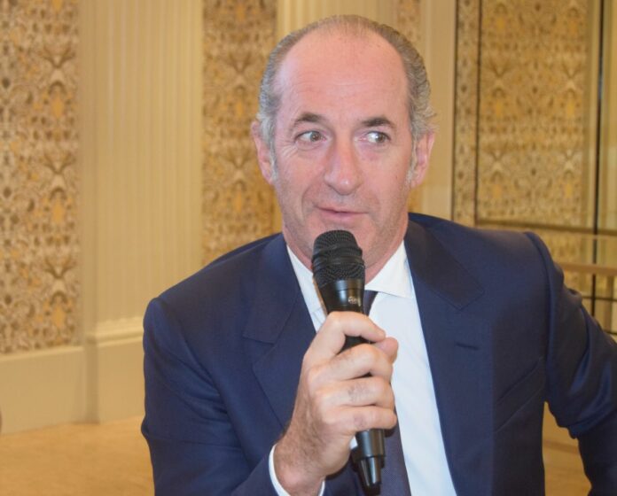 ROMA - Presentato all'Hotel de Russie il libro del presidente della Regione Veneto Luca Zaia