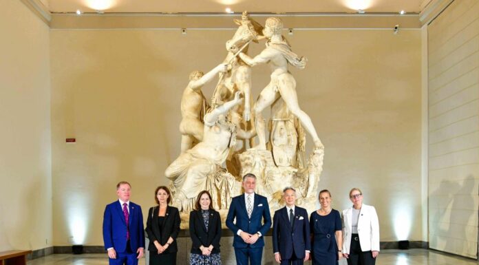 G7 cultura, Giuli accoglie delegazioni a Napoli