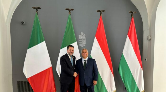 Salvini incontra Orban a Budapest