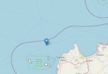 Terremoto di magnitudo 4.1 nel Tirreno Meridionale a largo di Trapani