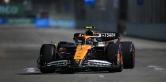Norris in pole a Singapore, solo quinta fila per le Ferrari