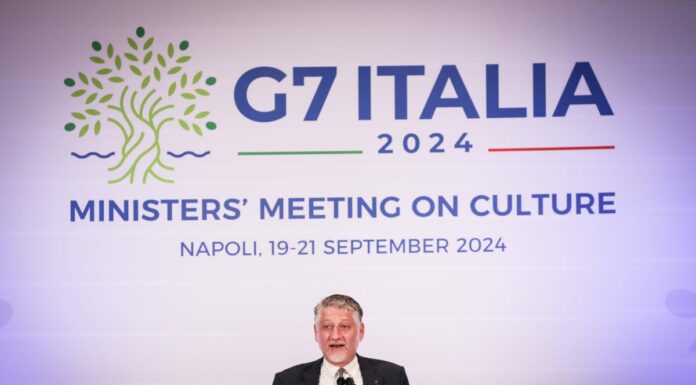 G7 Cultura, Giuli “Coalizione per ricostruire il patrimonio ucraino”