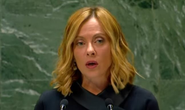Meloni all’Onu “Subito una tregua in Medio Oriente”