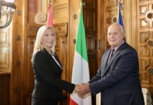 Il Guardasigilli Carlo Nordio incontra l’omologa serba Maja Popovic