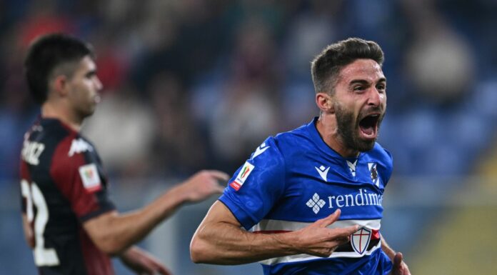 Derby della Lanterna blucerchiato, Samp avanti in Coppa Italia