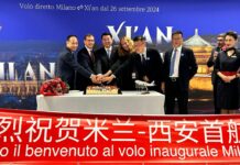 Malpensa, China Eastern inaugura primo volo diretto dall’Italia a XìAn