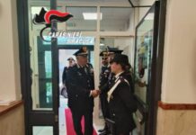 Siracusa, Luzi in visita al Comando provinciale dei Carabinieri