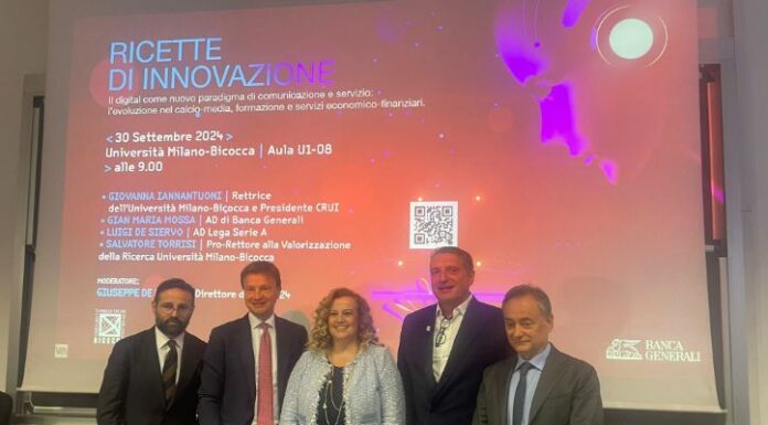 Banca Generali, Bicocca e Lega Serie A al lavoro per l’innovazione