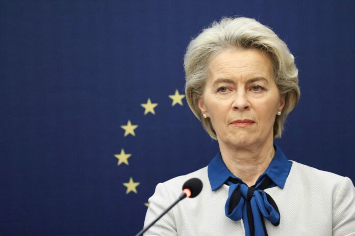 China, Beijing: EU-China Summit. Ursula von Der Leyen, President of the European Commission