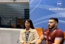 In Regione Basilicata riconoscimento agli atleti olimpici Telesca e Palumbo