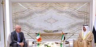 UAE, the Italian ambassador Fanara meets the president of the Federal National Council