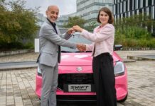 Suzuki premia Elisa Longo Borghini, vincitrice Giro d’Italia Women