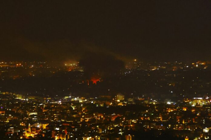 Israel Launches Fresh Strikes On South Beirut - Lebanon