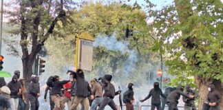 Scontri a Roma tra manifestanti pro Palestina e forze dell’ordine
