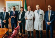 Governatore Panetta visita oncologia pediatrica del Policlinico Gemelli