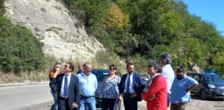 Frana sulla Sp 277 in provincia di Matera, predisposto sopralluogo