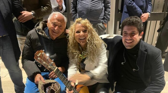 Mogol e Gianmarco Carroccia a Ceraso con un omaggio a Battisti