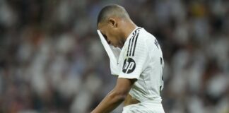 Real Madrid’s Kylian Mbappé in hospital with acute gastroenteritis