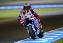 Marquez davanti nel venerdì di Phillip Island, Bagnaia 5°