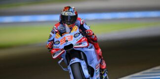 Marquez davanti nel venerdì di Phillip Island, Bagnaia 5°