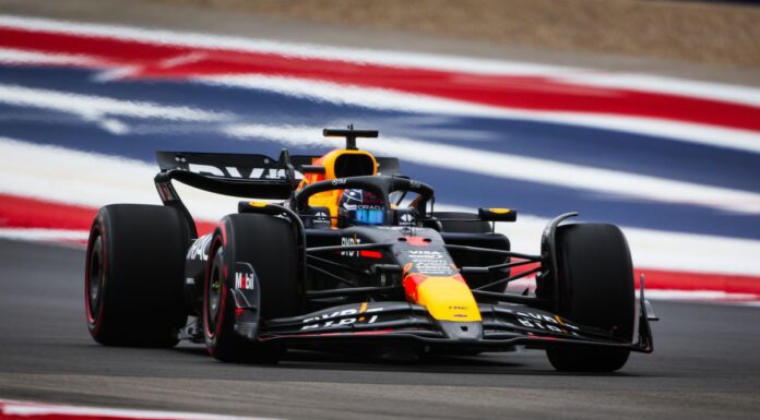 Verstappen pole nella sprint di Austin, seconda fila Leclerc