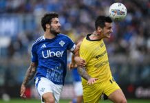 Como e Parma pareggiano 1-1, Bonny e Paz in gol