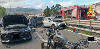 Incidente stradale sulla A29 nei pressi di Carini, ferito un centauro
