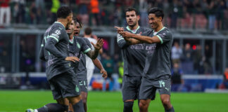 Milan-Bruges 3-1, doppietta Reijnders e debutto Camarda