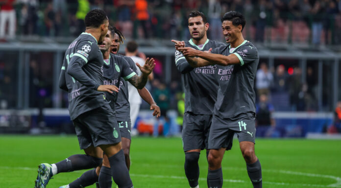 Milan-Bruges 3-1, doppietta Reijnders e debutto Camarda