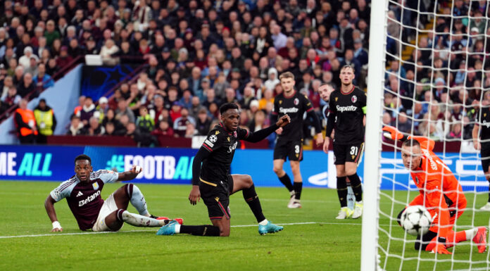 Bologna ko in Inghilterra, l’Aston Villa vince 2-0