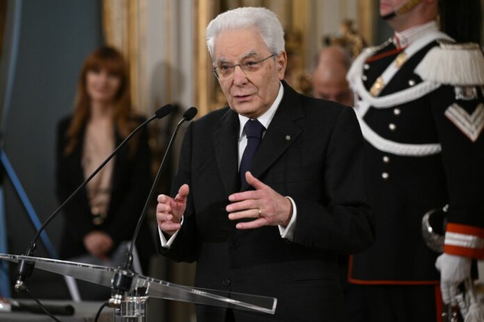 Roma - Il presidente Sergio Mattarella Incontra il team nazionale vincitore delle Coppa Davis 2024