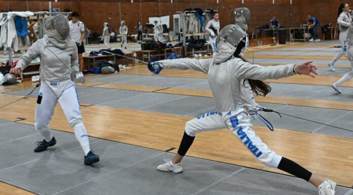 Iniziato a Roma primo collegiale stagionale della sciabola