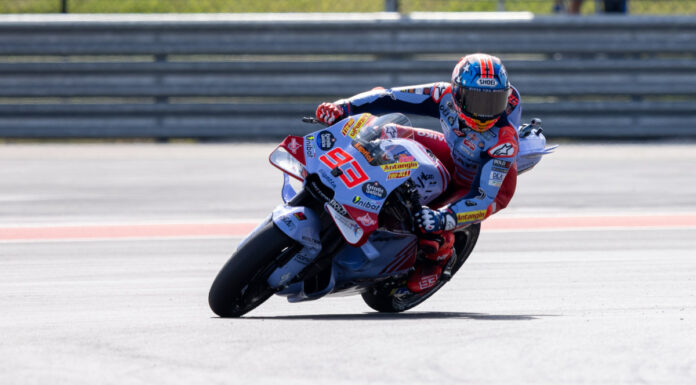 Marc Marquez vola nella Practice del Gp Thailandia