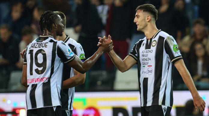 Lucca e Davis in gol, l’Udinese batte il Cagliari 2-0