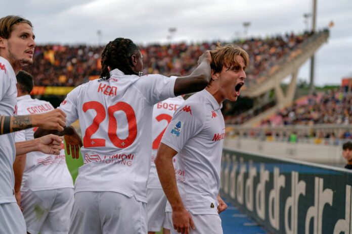 Calcio - Italia Serie A - US Lecce vs ACF Fiorentina