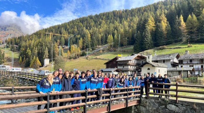 Concluso il ritiro del fioretto azzurro a Champoluc