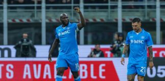 Il Napoli vola con Lukaku e Kvara, piegato 2-0 il Milan