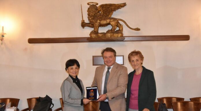 Assessore De Martin riceve a Ca’ Farsetti delegazione della città di Suzhou