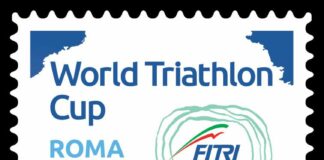 Triathlon, emesso un francobollo per la World Cup a Roma