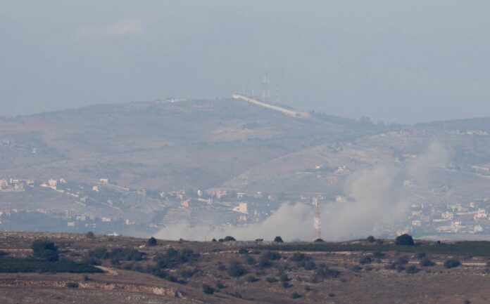 LEBANON-ISRAEL-BORDER-AIRSTRIKES