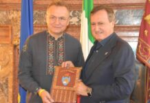 Il sindaco Brugnaro riceve il primo cittadino di Leopoli Sadovyi