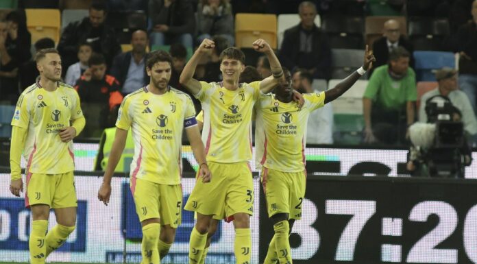La Juventus torna a correre in casa dell’Udinese