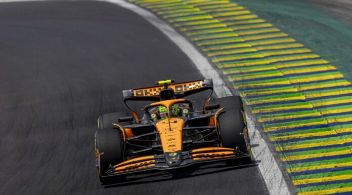 In Brasile Norris in Pole, la Ferrari sesta con Leclerc