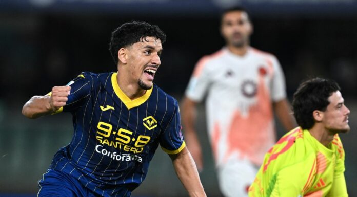 La Roma sconfitta a Verona, vince l’Hellas 3-2