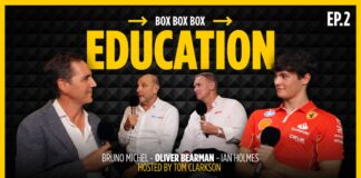 Bearman ospite del secondo episodio di “Box Box Box”