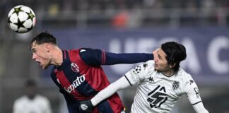 Bologna ancora ko in Champions, il Monaco vince 1-0