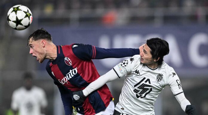 Bologna ancora ko in Champions, il Monaco vince 1-0