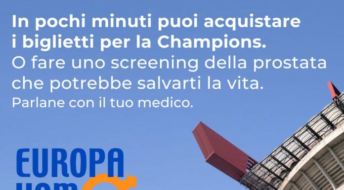 Da Europa Uomo una campagna per la prevenzione del tumore della prostata